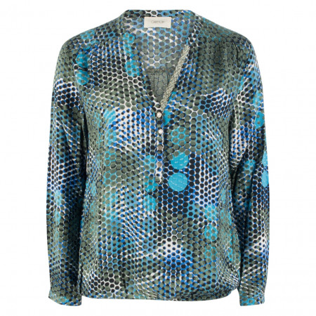 SALE % | Cartoon | Bluse - Regular Fit - Muster-Mix | Blau online im Shop bei meinfischer.de kaufen