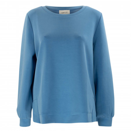 SALE % | Cartoon | Pullover - Loose Fit - Unifarben | Blau online im Shop bei meinfischer.de kaufen