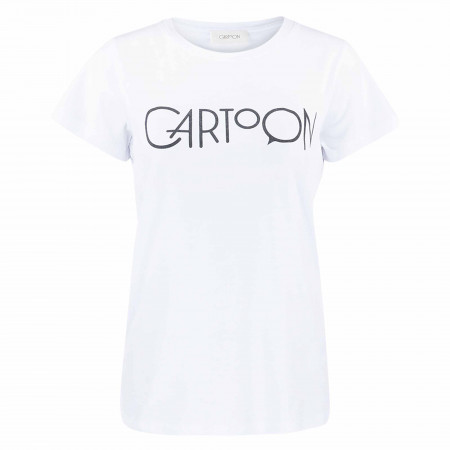 SALE % | Cartoon | T-Shirt - Regular Fit - Print | Weiß online im Shop bei meinfischer.de kaufen