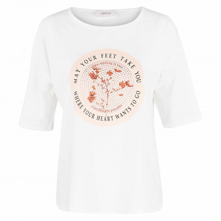 SALE % | Cartoon | T-Shirt - Loose Fit - Kurzarm | Weiß online im Shop bei meinfischer.de kaufen