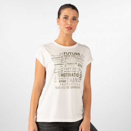 SALE % | Cartoon | T-Shirt - Oversize - Print | Weiß online im Shop bei meinfischer.de kaufen