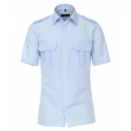 SALE % | CASAMODA | Pilotenhemd - Modern Fit - Kentkragen | Blau online im Shop bei meinfischer.de kaufen