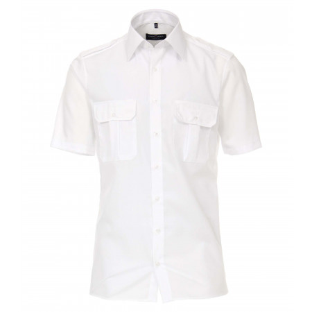 SALE % | CASAMODA | Pilotenhemd - Modern Fit - Kentkragen | Weiß online im Shop bei meinfischer.de kaufen
