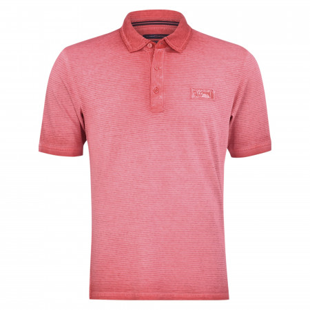 SALE % | CASAMODA | Poloshirt - Casual Fit - Stripes | Rot online im Shop bei meinfischer.de kaufen