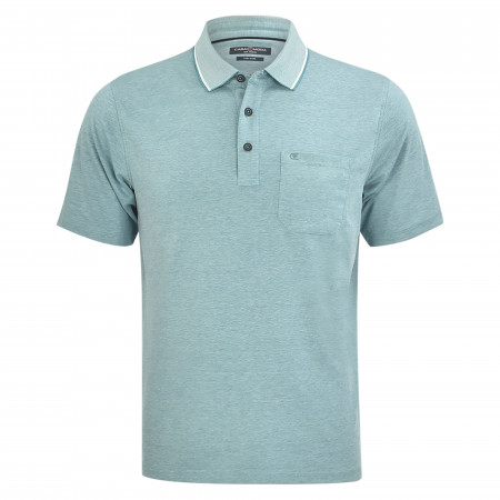 SALE % | CASAMODA | Poloshirt - Regular Fit - Minicheck | Blau online im Shop bei meinfischer.de kaufen