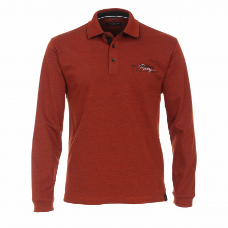 SALE % | CASAMODA | Poloshirt - Regular Fit - unifarben | Rot online im Shop bei meinfischer.de kaufen