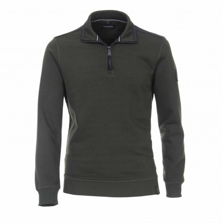 SALE % | CASAMODA | Sweatshirt - Comfort Fit - Zip | Grau online im Shop bei meinfischer.de kaufen