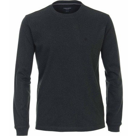 SALE % | CASAMODA | T-Shirt - Regular Fit - O-Neck | Blau online im Shop bei meinfischer.de kaufen