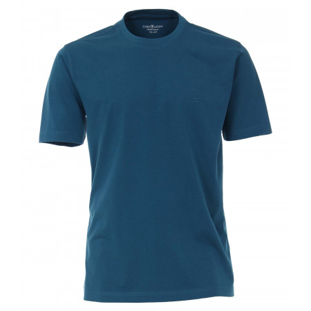 SALE % | CASAMODA | T-Shirt - Regular Fit - Crewneck | Blau online im Shop bei meinfischer.de kaufen