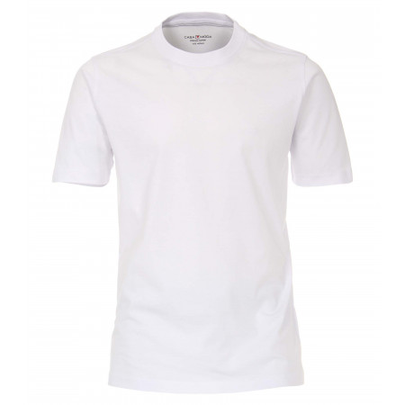 SALE % | CASAMODA | T-Shirt - Regular Fit - Crewneck | Weiß online im Shop bei meinfischer.de kaufen