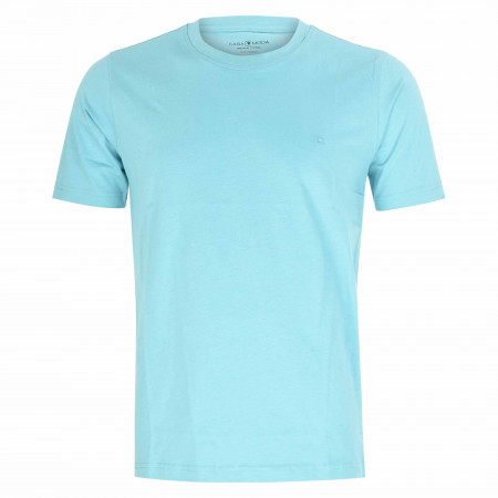 SALE % | CASAMODA | T-Shirt - Regular Fit - Crewneck | Blau online im Shop bei meinfischer.de kaufen