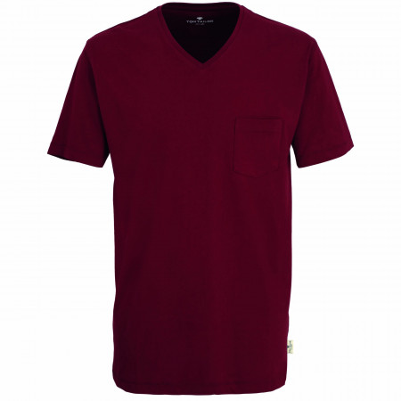 SALE % | Tom Tailor Men Casual | Shirt - Regular Fit - unifarben | Rot online im Shop bei meinfischer.de kaufen
