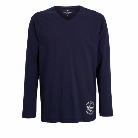 SALE % | Tom Tailor Men Casual | Shirt - Regular Fit - unifarben | Blau online im Shop bei meinfischer.de kaufen