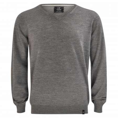 SALE % | Commander | Pullover - Regular Fit - Wolle | Grau online im Shop bei meinfischer.de kaufen