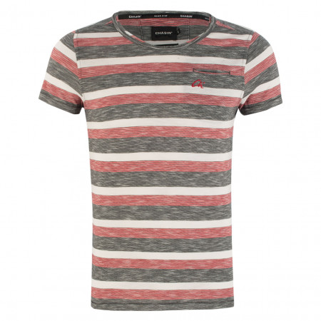 SALE % | Chasin | T-Shirt - Slim Fit - Stripes | Bunt online im Shop bei meinfischer.de kaufen