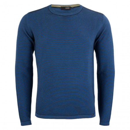 SALE % | Cinque | Pullover - Regular Fit - Struktur | Blau online im Shop bei meinfischer.de kaufen
