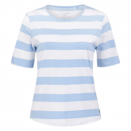 SALE % |  | T-Shirt - Regular Fit - Colorblocking | Blau online im Shop bei meinfischer.de kaufen