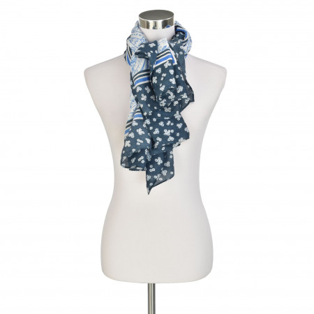 SALE % | Codello Women | Schal - Muster | Blau online im Shop bei meinfischer.de kaufen