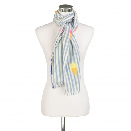 SALE % | Codello Women | Schal - Stripes | Blau online im Shop bei meinfischer.de kaufen