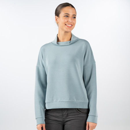 SALE % | comma | Sweatshirt - Loose Fit - Kapuze | Blau online im Shop bei meinfischer.de kaufen