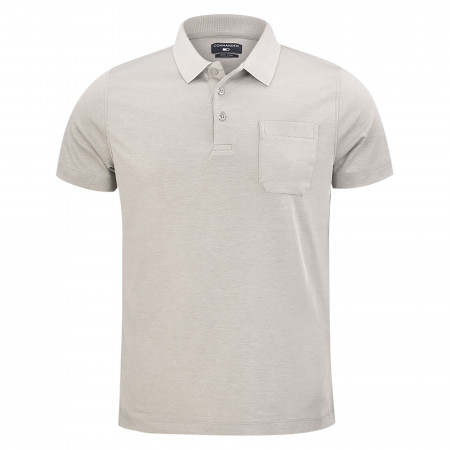 SALE % | Commander | Poloshirt - Comfort Fit - unifarben | Grau online im Shop bei meinfischer.de kaufen