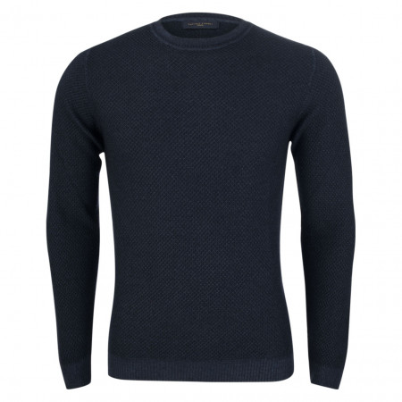 SALE % |  | Pullover - Modern Fit - Schurwolle | Blau online im Shop bei meinfischer.de kaufen