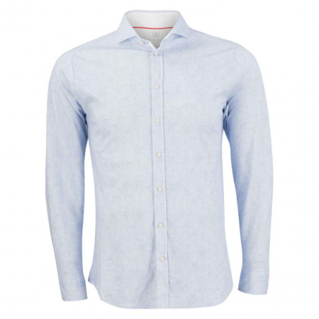 SALE % | Desoto | Jerseyhemd - Modern Fit - Haifischkragen | Blau online im Shop bei meinfischer.de kaufen