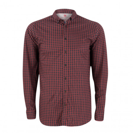 SALE % | Desoto | Jerseyhemd - Slim Fit - Modern Kent | Rot online im Shop bei meinfischer.de kaufen