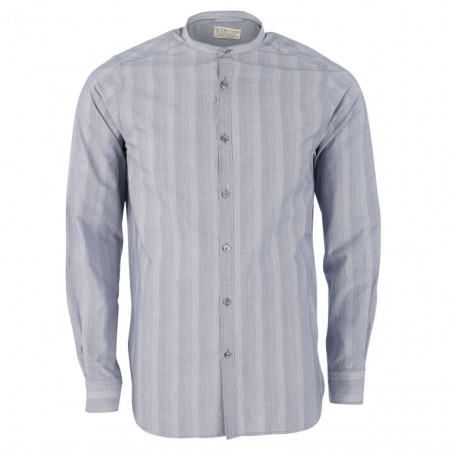 SALE % |  | Freizeithemd - Modern Fit - Stehkragen | Blau online im Shop bei meinfischer.de kaufen