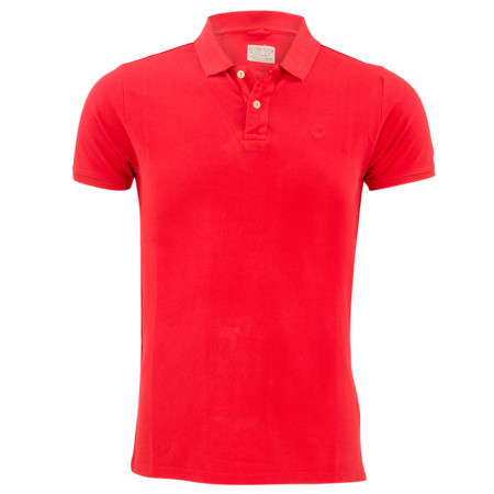 SALE % |  | Poloshirt  - Modern Fit - unifarben | Rot online im Shop bei meinfischer.de kaufen