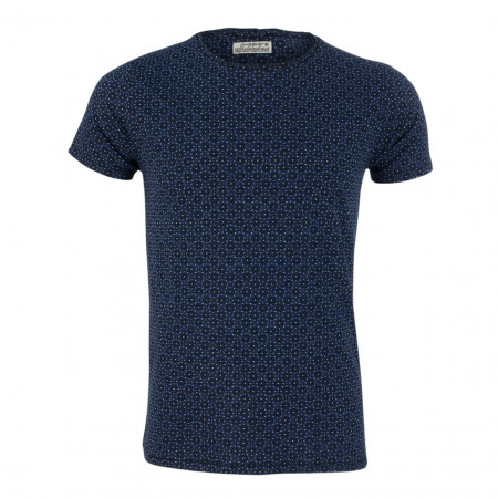 SALE % | DstreZZed | T-Shirt - fitted - Print | Blau online im Shop bei meinfischer.de kaufen