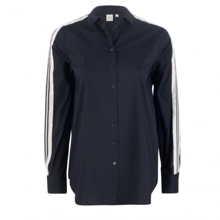 SALE % | Eterna | Hemdbluse - Comfort Fit - Stripes | Blau online im Shop bei meinfischer.de kaufen