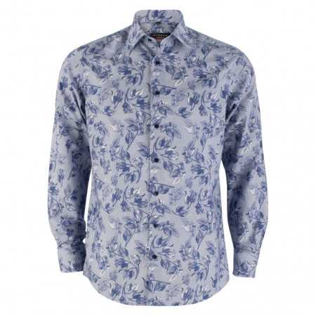 SALE % | Eterna | Hemd - Modern Fit - Floral | Blau online im Shop bei meinfischer.de kaufen