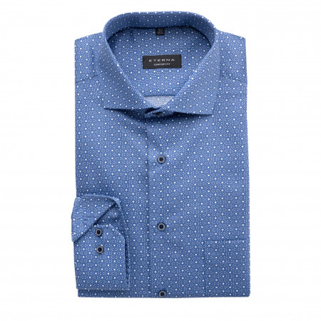 SALE % | Eterna | Cityhemd - Comfort Fit - Haikragen | Blau online im Shop bei meinfischer.de kaufen