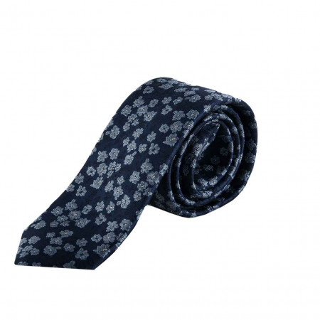 SALE % | Eterna | Krawatte - Muster - Seide - 5cm | Blau online im Shop bei meinfischer.de kaufen