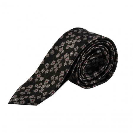 SALE % | Eterna | Krawatte - Muster - Seide - 5cm | Schwarz online im Shop bei meinfischer.de kaufen