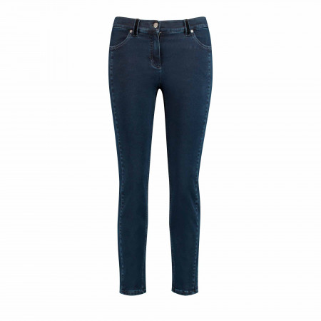 SALE % | Gerry Weber Edition | Jeans - Slim Fit - unifarben | Schwarz online im Shop bei meinfischer.de kaufen