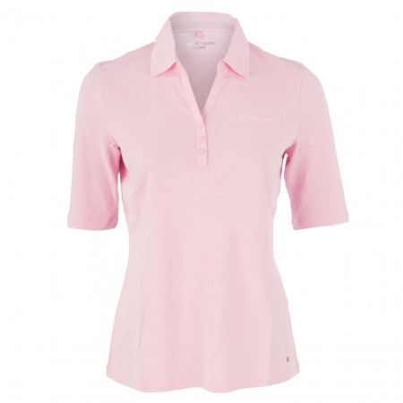 SALE % | Gerry Weber Casual | Poloshirt - fitted - 1/2-Arm | Rosa online im Shop bei meinfischer.de kaufen