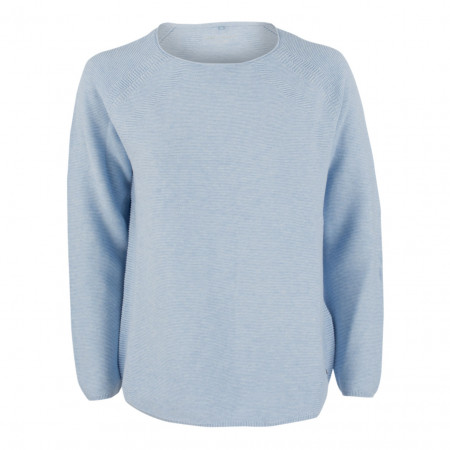 SALE % | Gerry Weber Edition | Pullover - oversized - Ripp-Optik | Blau online im Shop bei meinfischer.de kaufen