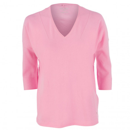 SALE % | Gerry Weber Casual | Pullover - oversized - 3/4-Arm | Pink online im Shop bei meinfischer.de kaufen