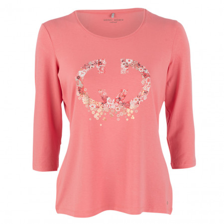 SALE % | Gerry Weber Edition | Shirt - Comfort Fit - 3/4-Arm | Pink online im Shop bei meinfischer.de kaufen