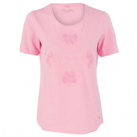 SALE % | Gerry Weber Casual | T-Shirt - Comfort Fit - Front-Stitching | Rosa online im Shop bei meinfischer.de kaufen