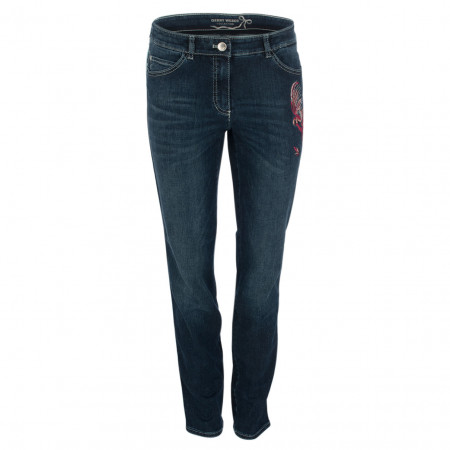 SALE % | Gerry Weber Collection | Jeans - Straght Fit - 5 Pocket | Blau online im Shop bei meinfischer.de kaufen