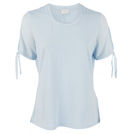 SALE % | Gerry Weber Collection | Shirt - Comfort Fit - Chiffon-Ärmel | Blau online im Shop bei meinfischer.de kaufen