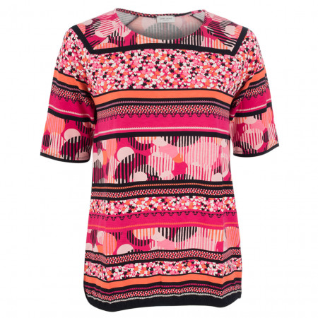 SALE % | Gerry Weber Collection | Shirt - Comfort Fit - Muster-Mix | Pink online im Shop bei meinfischer.de kaufen