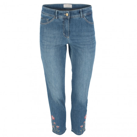 SALE % | Gerry Weber Edition | Jeans - Slim Fit  - cropped | Blau online im Shop bei meinfischer.de kaufen