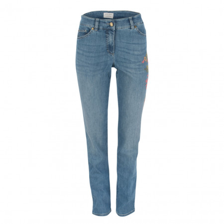 SALE % | Gerry Weber Edition | Jeans - Slim Fit - 7/8 | Blau online im Shop bei meinfischer.de kaufen