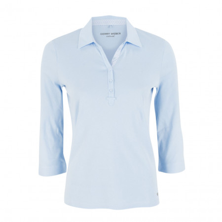 SALE % | Boss Casual | Poloshirt - Regular Fit - 3/4-Arm | Blau online im Shop bei meinfischer.de kaufen