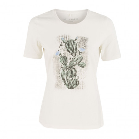 SALE % |  | T-Shirt - Regular Fit - Jersey | Weiß online im Shop bei meinfischer.de kaufen