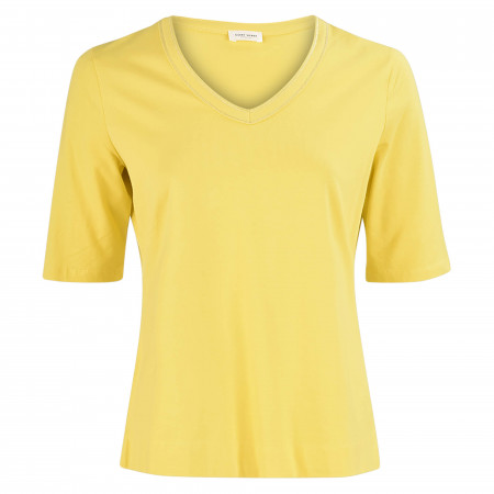 SALE % | Gerry Weber Collection | Shirt - Comfort Fit - 1/2-Arm | Gelb online im Shop bei meinfischer.de kaufen